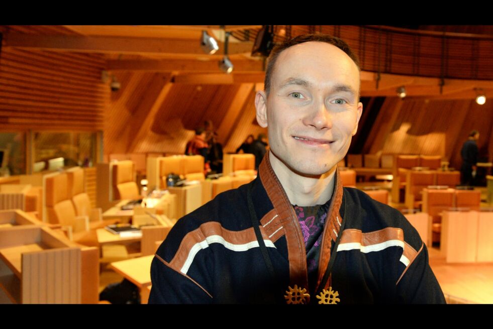 Runar Myrnes Balto er leder i Norske Samers Riksforbund (NSR).
 Foto: Steinar Solaas