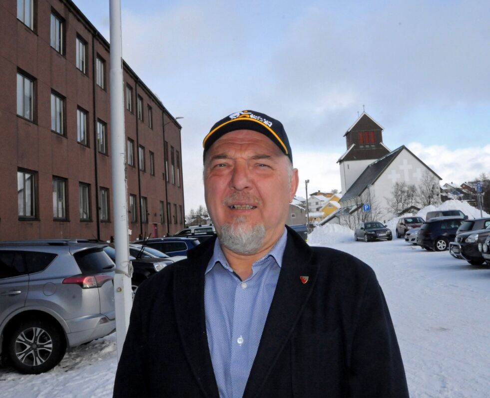 Ordfører Rune Rafaelsen (AP) jobber iherdig med å selge inn havne- og jernbaneprosjektene til kineserne.
 Foto: Halllgeir Henriksen