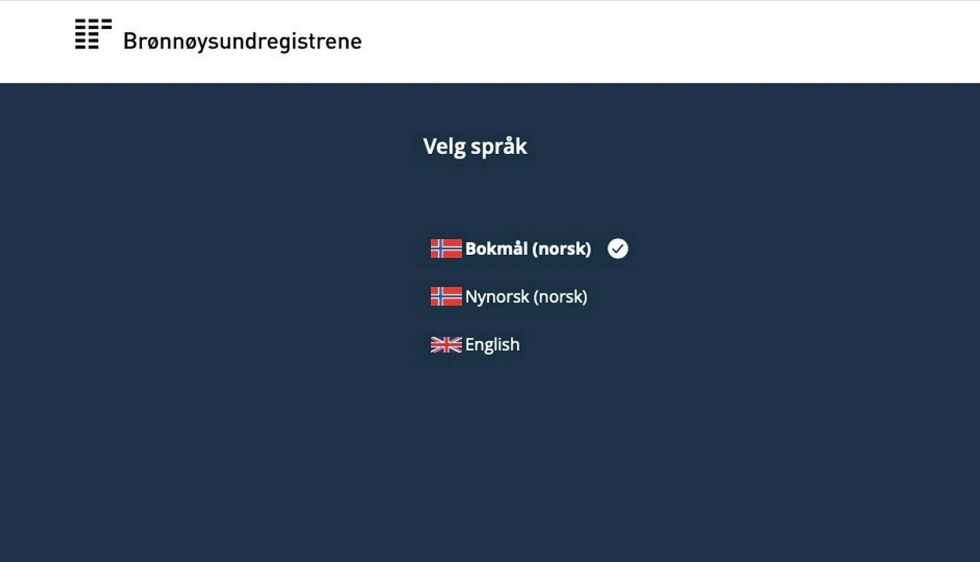 Brønnøysundregistrene viser, forståelsesfullt, til samfunnsendring, urfolksfokus, grunnloven, menneskerettighetsloven, språkloven og sameloven, og vurderer at det er naturlig at registerfører legger til rette for at det samiske urfolk kan benytte sitt eget språk ved innsendelse av meldinger. 
– Brønnøysundregistrene er ikke pålagt å tilpasse sine løsninger til de samiske språkene, hevder de likevel.
 Foto: Skjermdump