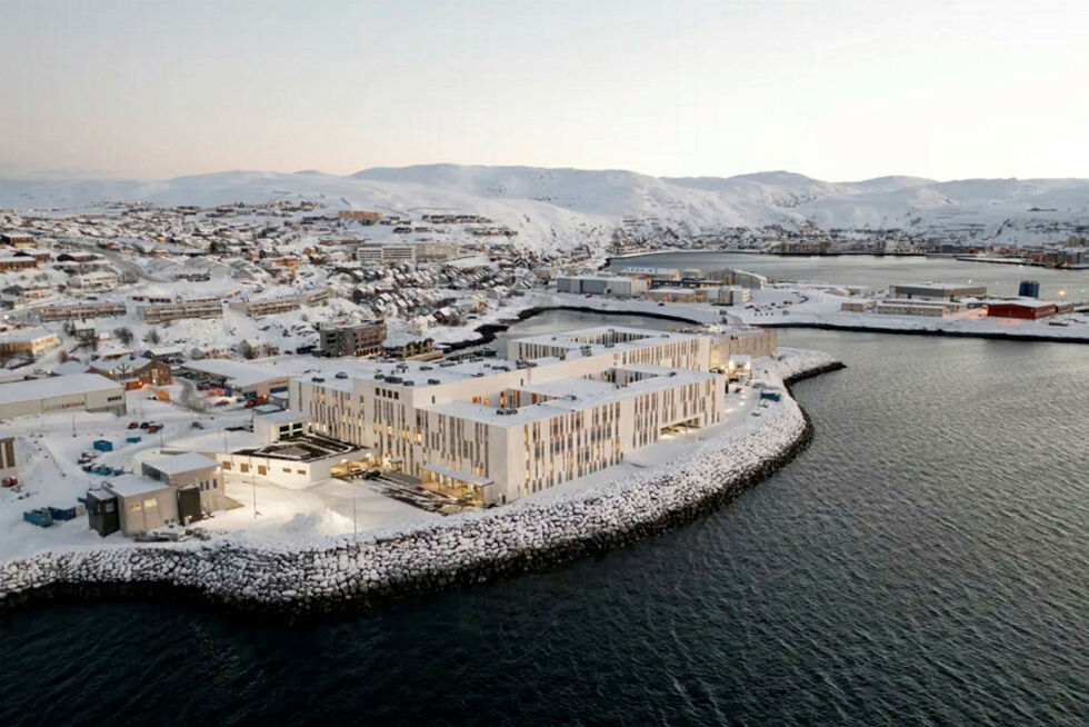 Hammerfest sykehus har en plan for kutt på nesten 52 millioner kroner.
 Foto: Finnmarkssykehuset