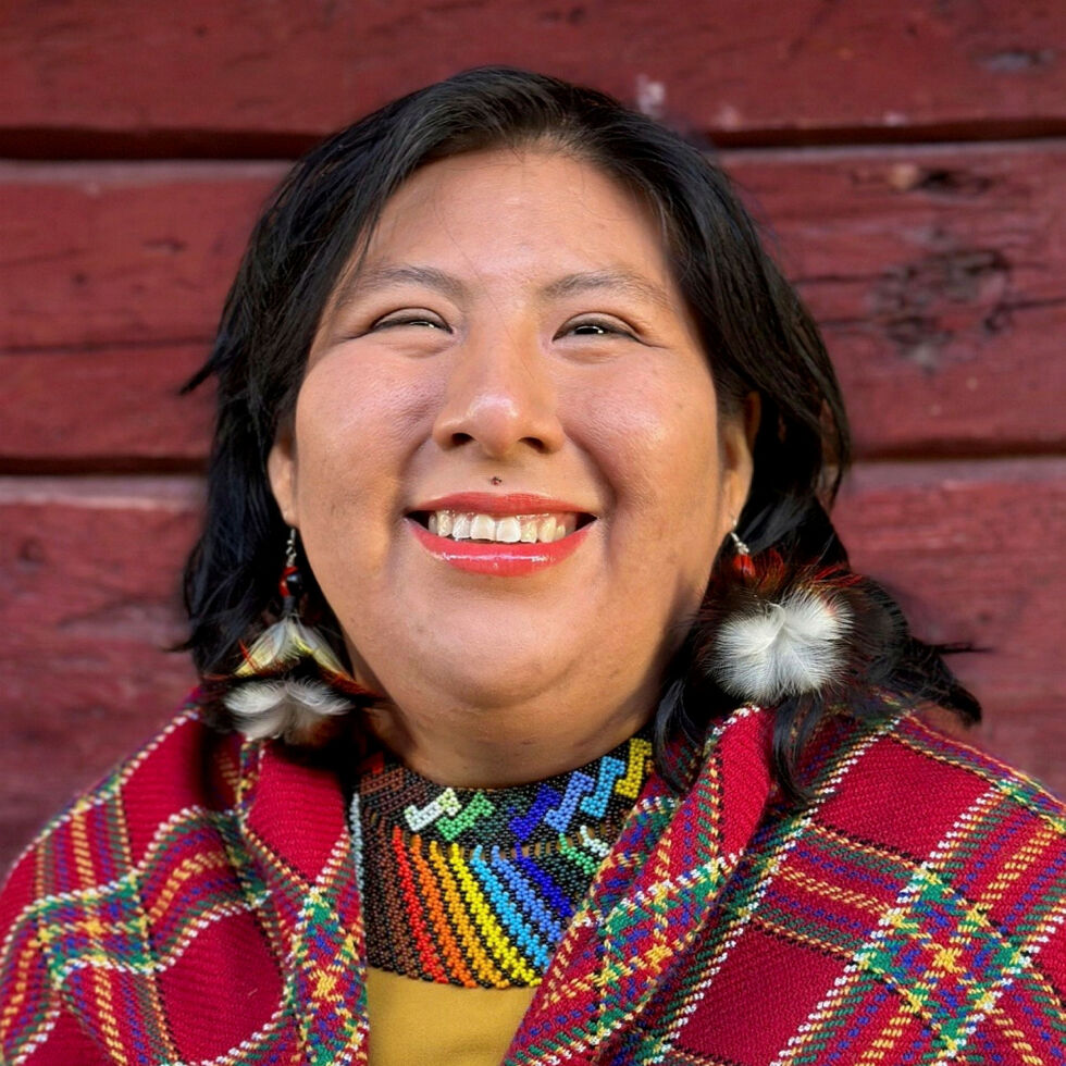 Maria Puenchir – styreleder i Steatornis og urfolksaktivist.
 Foto: Privat