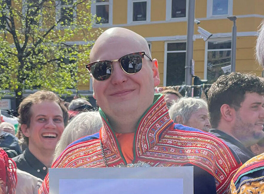 Aslak Heika Hætta Bjørn  (Arkivfoto: NSR)