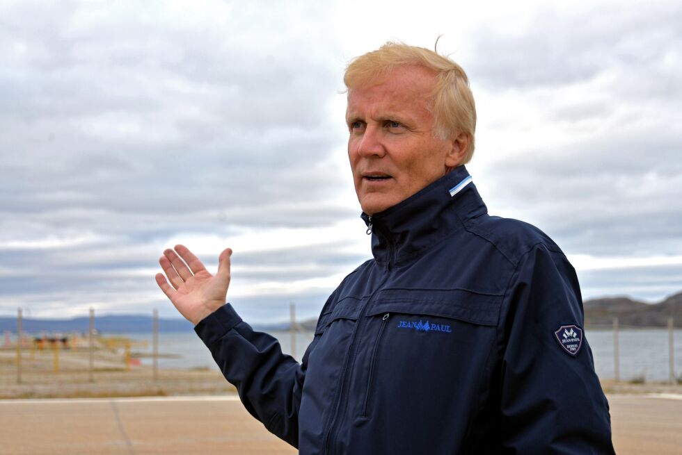 Avinors konsernsjef Dag Falk-Petersen, mener det er viktig å opprettholde flyplasstilbudet i Lakselv.
 Foto: Sonja E Andersen