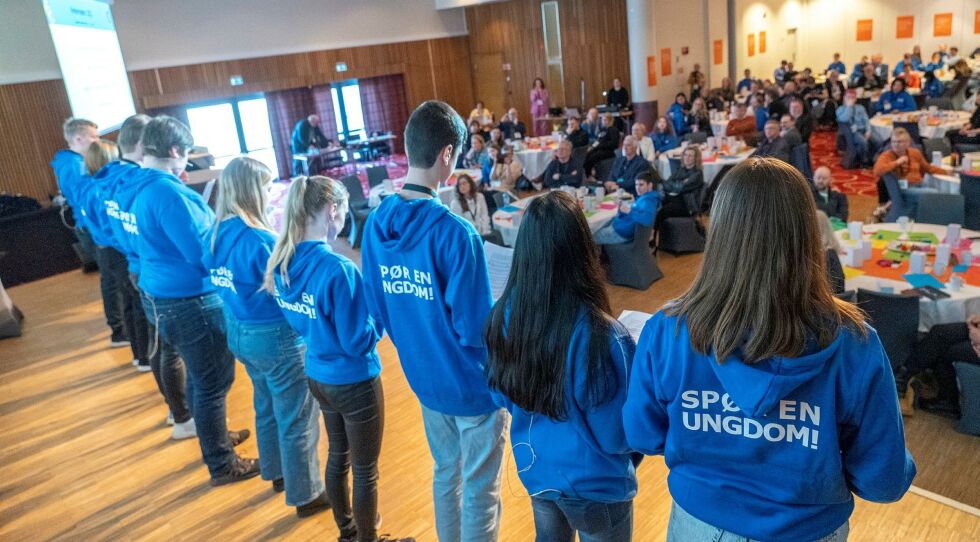 Bildet fra vintermøtet i Alta 2022, hvor alle ungdomsrådene var invitert til å møte representanter for alle kommunene i Troms og Finnmark. Statsforvalteren var arrangør.
Foto: Lars Åke Andersen, Statsforvalteren i Troms og Finnmark