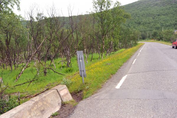 Fire kilometer tas ut av planarbeid