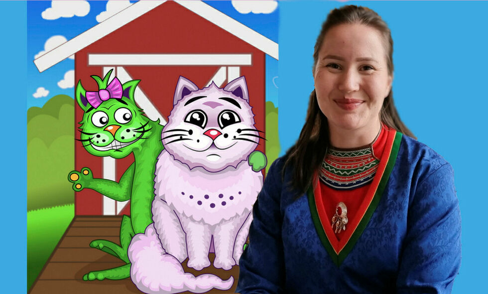 Barnepodkasten produsert av Ann-Mari Andersen og Berit Margrethe Oskal i Guldal Rec i Alta, er klar for sesong 2. Sametingsråd Maja Kristine Jåma støtter saken.
 Foto: Steinar Solaas og Guldal Rec