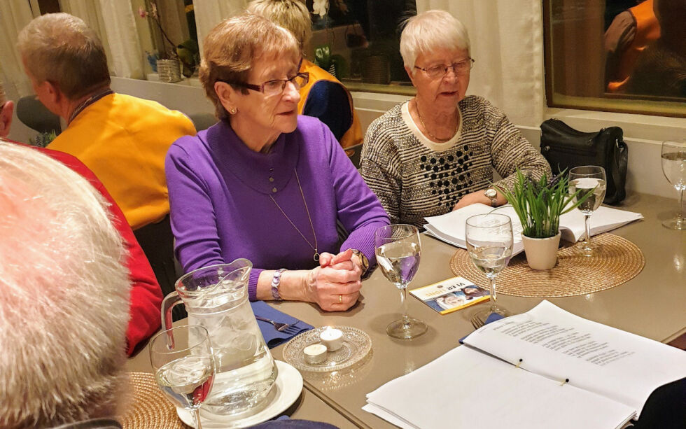 Margete Bakkevold og Inger Jensen
 Foto: Evy Einarsen