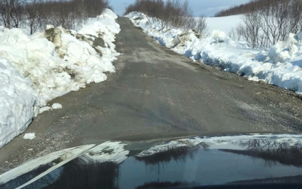 Fra klokka 14, i dag  onsdag 20. mai er også Ishavsveien åpen for trafikk.