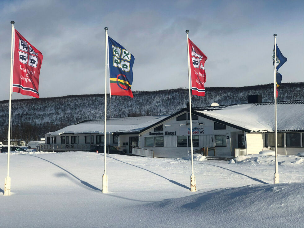 Investorene arbeider fremdeles med å få inn leietaker til et nytt hotell i Tanabru.
 Foto: Birgitte Wisur Olsen