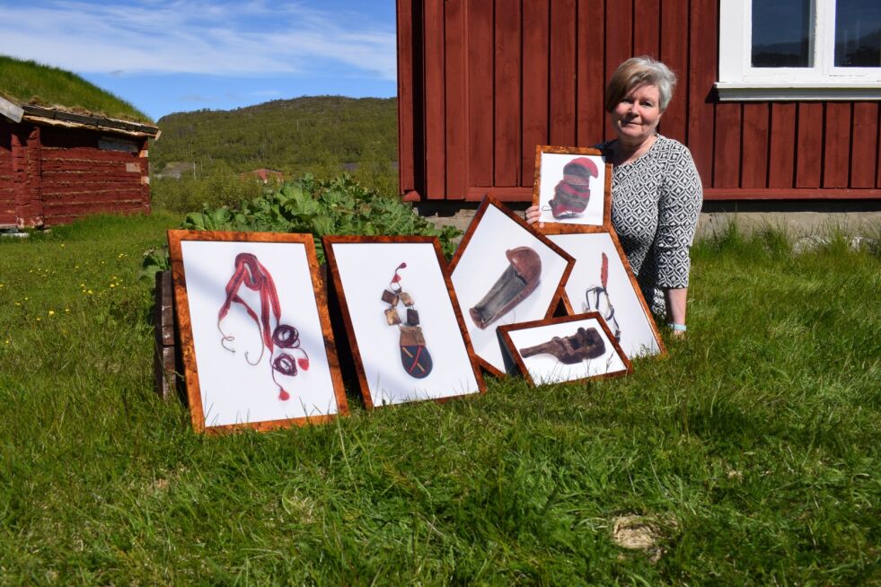 Museumsleder Elisabeth Erke ved Tana museum skulle gjerne sett at gjenstander som nå er på Norsk Folkemuseum fikk vende hjem.
 Foto: Birgitte Wisur Olsen