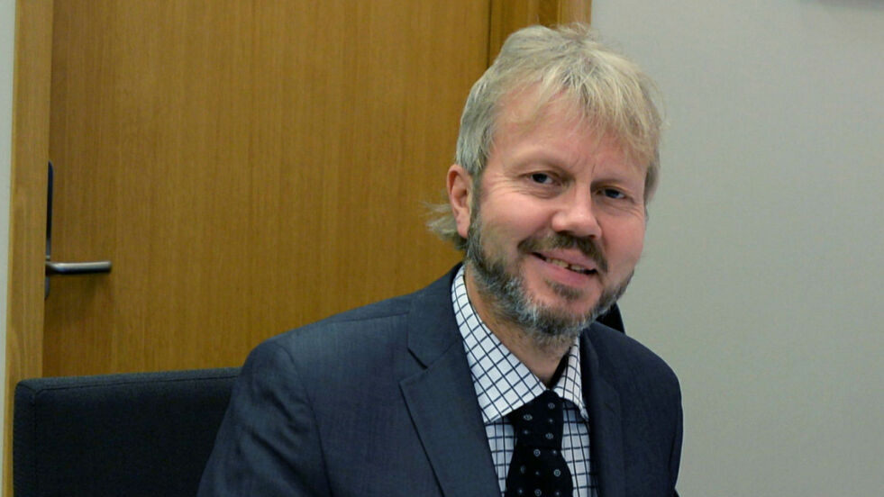 Professor Øyvind Ravna.
 Foto: Steinar Solaas