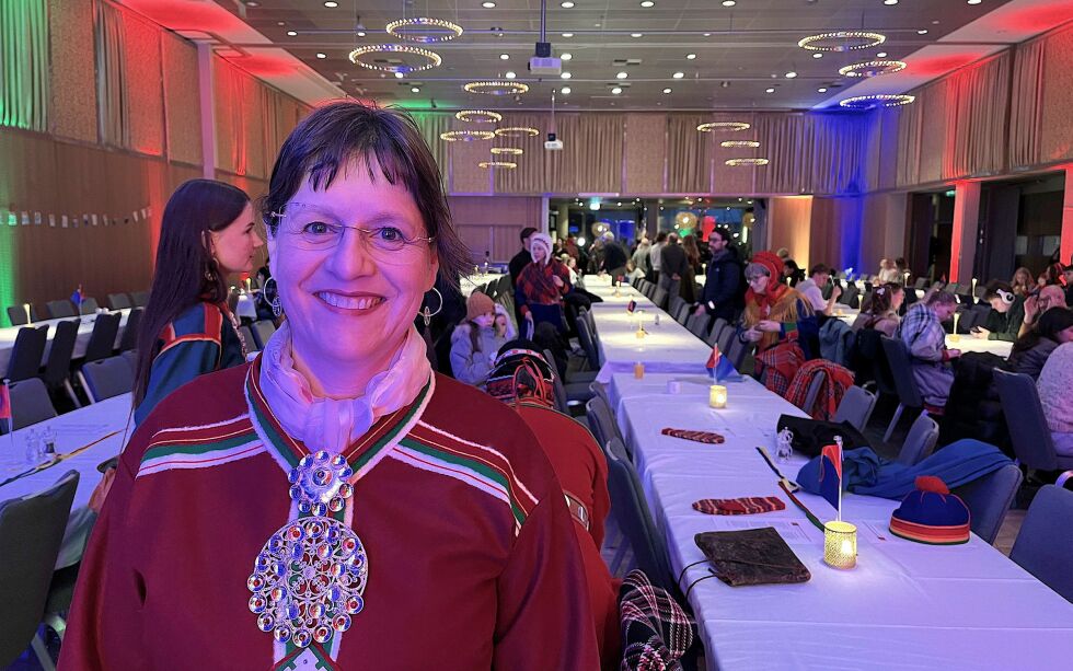 Én av de som synger i Romssa Rástát, er Vero­nica Bergan.
 Foto: Elin M. Wersland