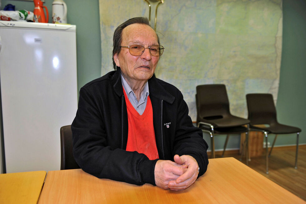 Alf Nilsen-Børsskog eller Niileksen-Jussan-Alfi (1928-2014). Ni år etter hans død blir hans siste verk utgitt.
Foto: Oddgeir Johansen