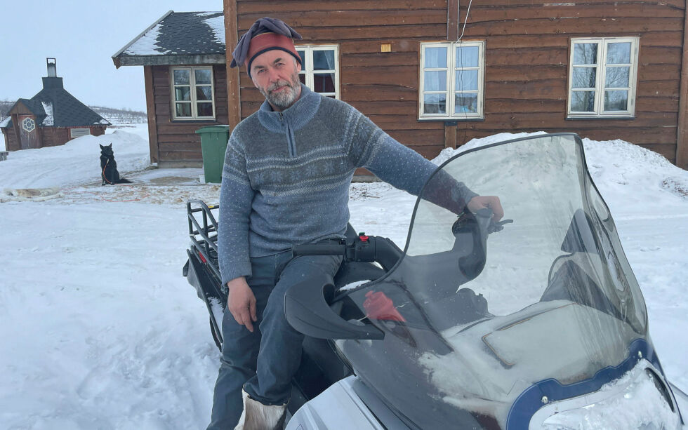 Molleš-Pie­ra/Per Ed­vard John­sen har reddet mange fra heftig finnmarksvær, men har ikke tall på hvor mange.
 Foto: Birgitte Wisur Olsen