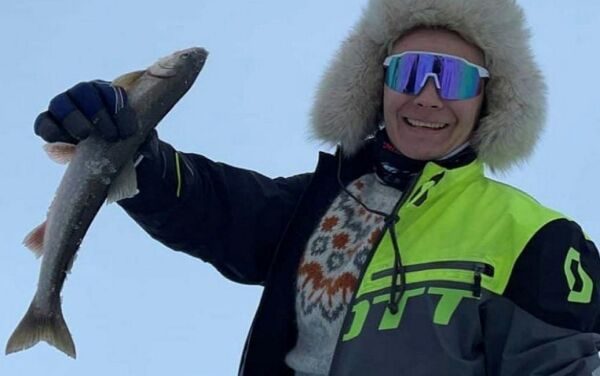 Fiskelykke på Snefjordvannet