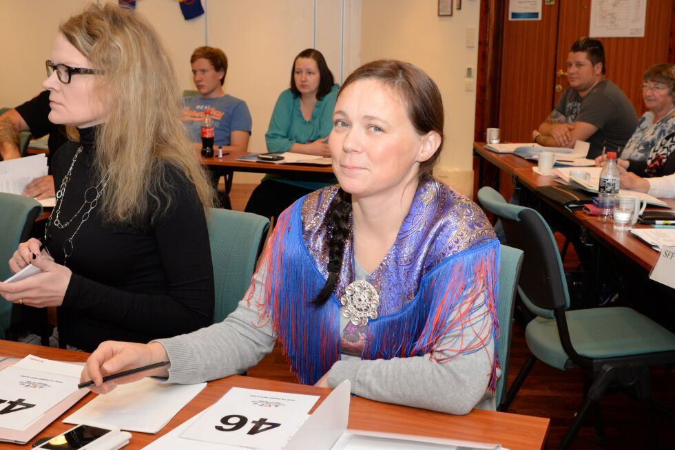 Anette Vevang Pirttimäki (39 3/4) fikk plass i landstyret i Samenes Folkeforbund.
 Foto: Steinar Solaas