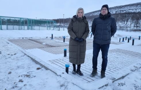 Grunnmuren lagt for nytt klubbhus