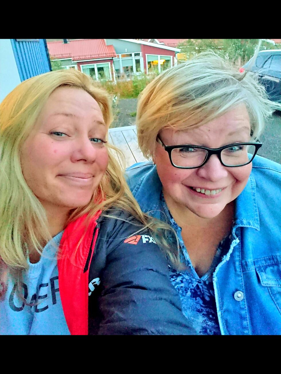 Ellen K. Saba og Tone Kollstrøm er i hver sin ende av lista.
 Foto: Privat