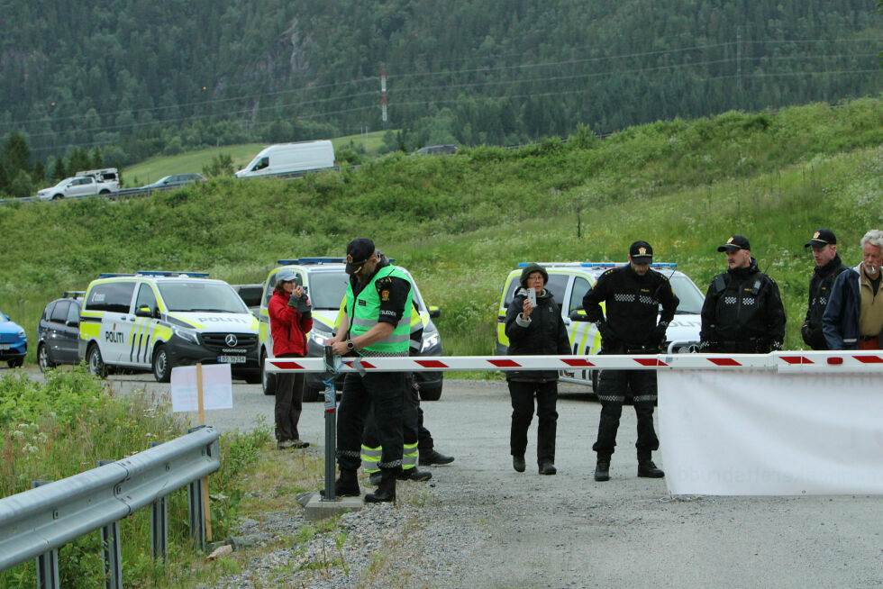 Aksjonen på Roan avbrytes
 Foto: Motvind Norge