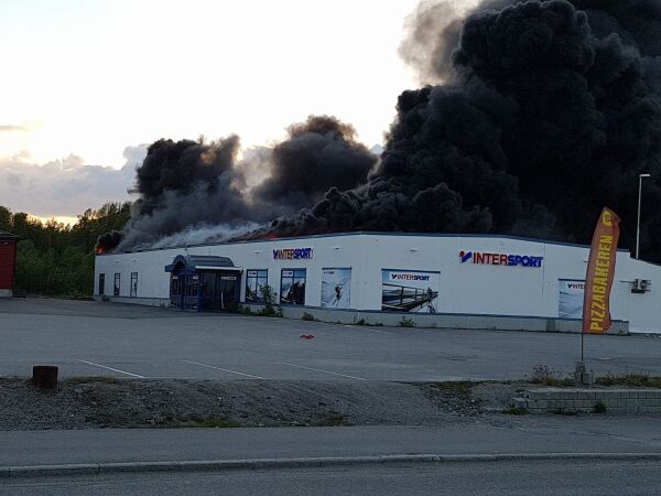 Intersport på Hesseng i full fyr