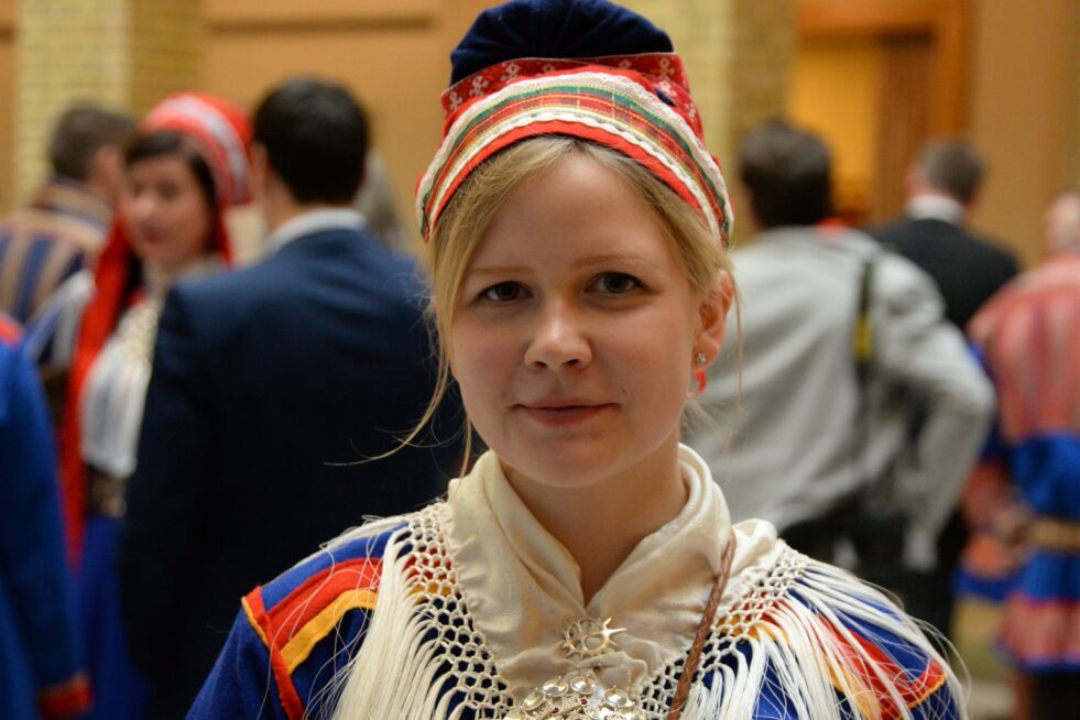 Ánná Káisá Partapuoli er leder for Sametingets ungdomspolitiske utvalg.
 Foto: Steinar Solaas