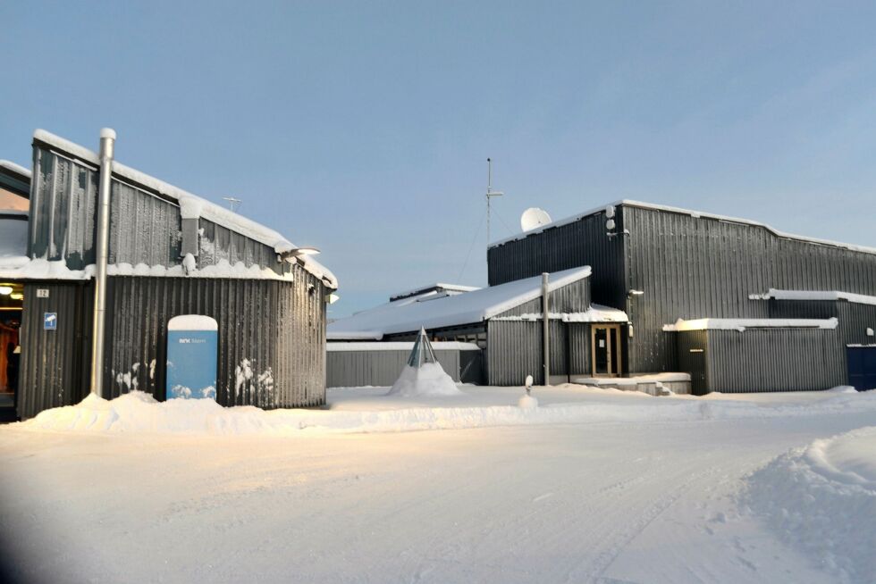 NRK-bygget i Karasjok. Arkivfoto