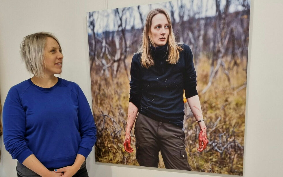 Bildet av Mia Karine Mækelæ Johansen er det fotograf Ingerid Jordal er mest fornøyd med, og som er blitt vist på flere fotoutstillinger verden over. Foto: Torbjørn Ittelin
 Foto: Torbjørn Ittelin