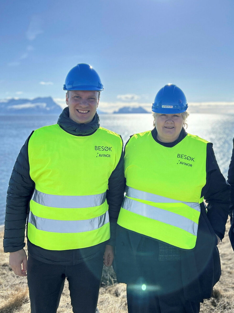 Erna Solberg og Bård Ludvig Thorheim, Høyre
 Foto: Høyre