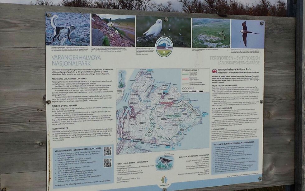 Det fore­slås vid­ere pro­sess med ut­vi­del­ses­for­slag for åtte ek­si­ster­en­de na­sjo­nal­par­ker rundt om­kring i land­et. In­gen av na­sjo­nal­par­ke­ne i Finn­mark er be­rørt av det­te.
IL­LUST­RA­SJONS­FO­TO: TOR­BJØRN IT­TE­LIN