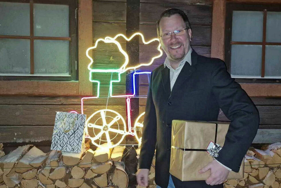 Kåre L. Aasprong, julepraten
 Foto: Privat