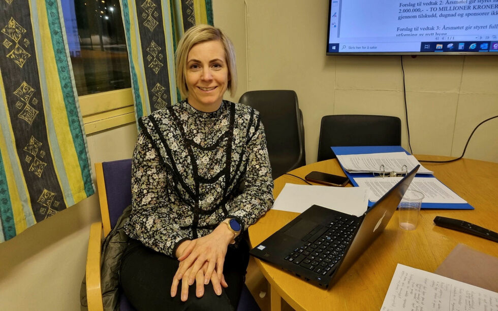 Leder i Polarstjernen, May Britt Harila, håper man kan ha et nytt klubbhus ferdig i løpet av neste år. – Vi er godt i gang med planleggingen så jeg håper og tror vi i løpet av 2023 kan ha et flunkende nytt klubbhus.
FOTO: TORBJØRN ITTELIN