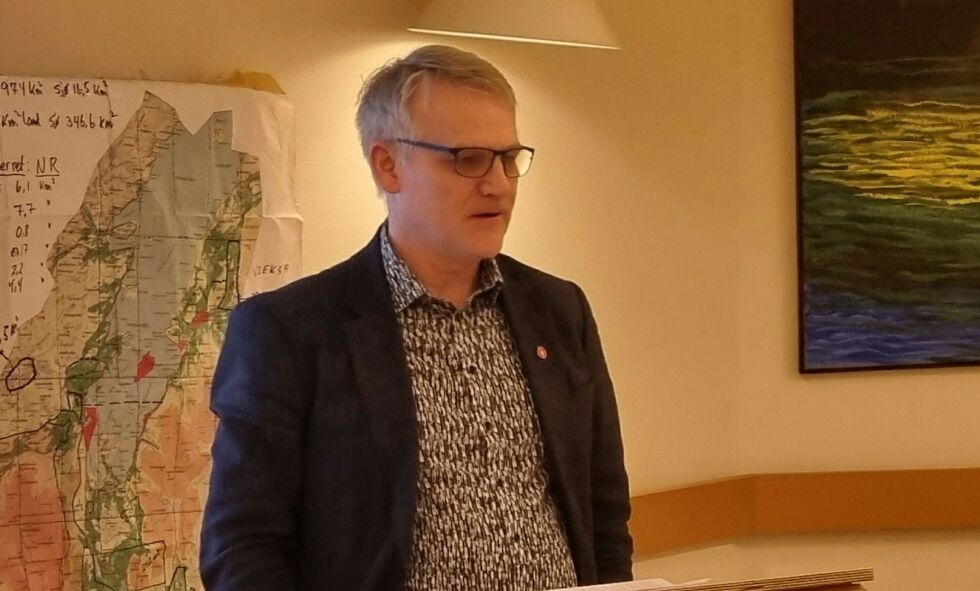 Odd Erling Mikalsen fra Fremskrittspartiet søker fritak fra sine verv i Finnmark fylkeskommune med virkning fra 1. januar 2025.
 Foto: Porsanger FrP