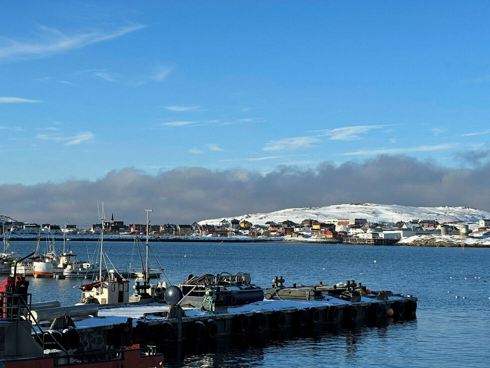 Det kan virke som om hele Bugøynes smiler når det landes mye og fin torsk på brukene i fiskeværet.
 Foto: Hallgeir Henriksen