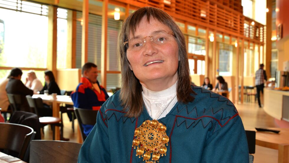 Nordkalottfolkets Toril Bakken Kåven finner en viss ideologisk nærhet til Venstre, men favner medlemmer fra alle leire.
 Foto: Steinar Solaas