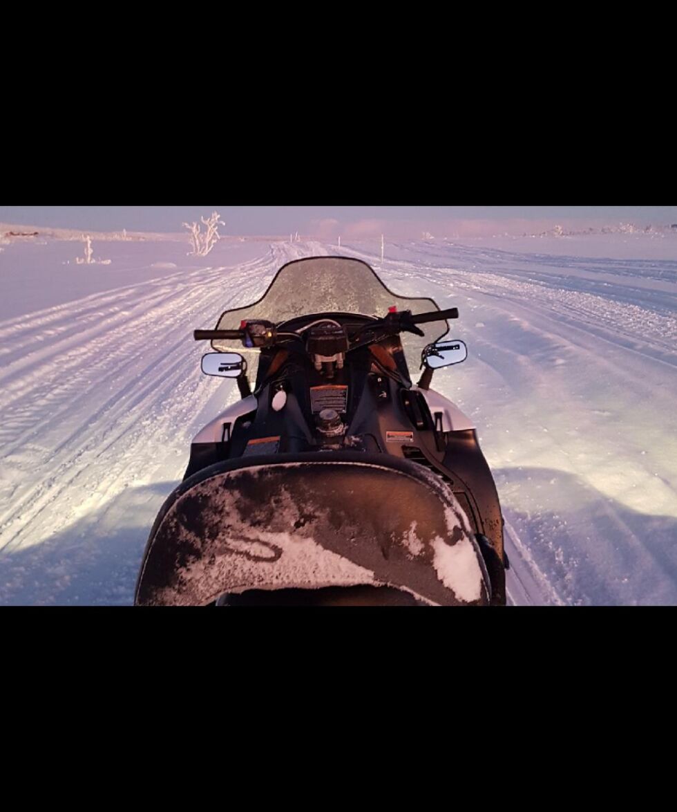 65 prosent av de spurte i Nord-Norge mente det burde mer kontroll av motorferdsel i naturen. Dette tallet var noe lavere enn landsgjennomsnittet.
 Foto: Torbjørn Ittelin