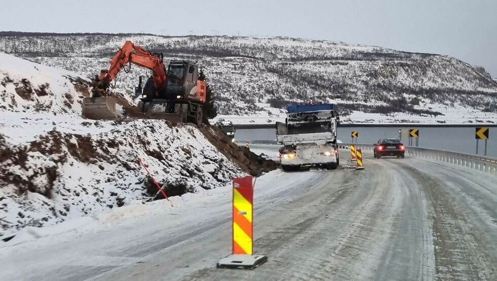 Tallene som gjelder forfall på fylkesveiene viser at det er verst i Vest­land, Nord­land og Troms og Finnmark.
Illustrasjonsfoto
 Foto: Torbjørn Ittelin