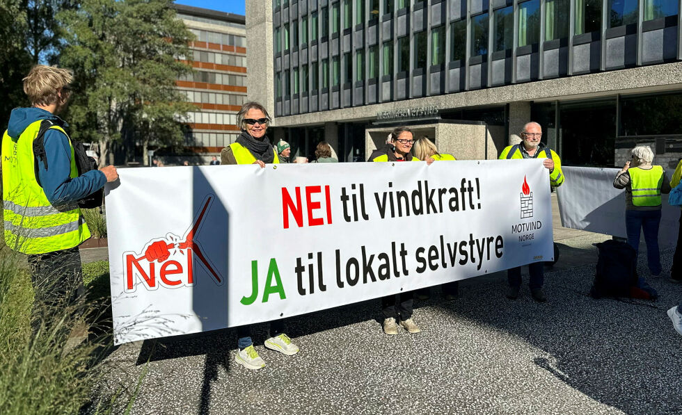 Motvind Norge markerer seg mot vindkraft over store deler av landet. (Arkiv/Ill.foto)
 Foto: Motvind Norge