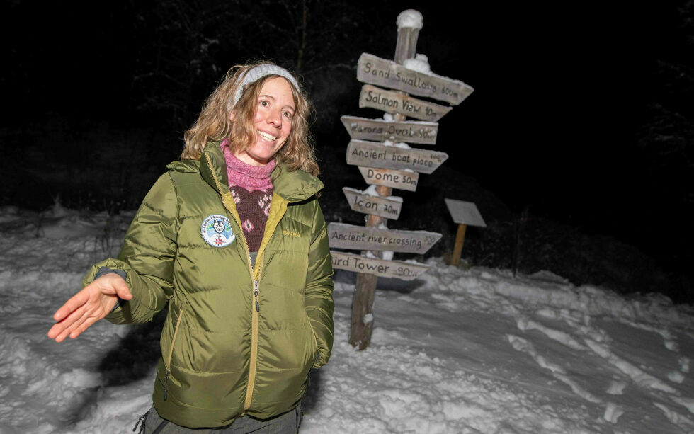 Sandrine er veldig stolt