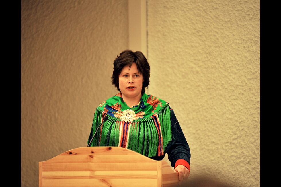 Monica Balto Anti (V) ønsket å sette opp saken om tilbakebetaling fra de to samiske barnehagene, på sakslista. Ordføreren nektet.
 Foto: Arkivfoto: Erik Brenli