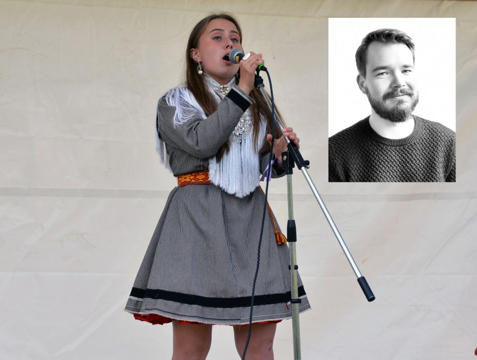Inna Marja Amundsen holdt sin første helaftens solokonsert i Snubba i 2019, hvor dette bildet er fra. Nå kommer hun tilbake sammen med Sivert Jullumstrø.
 Foto: Steinar Solaas og presse
