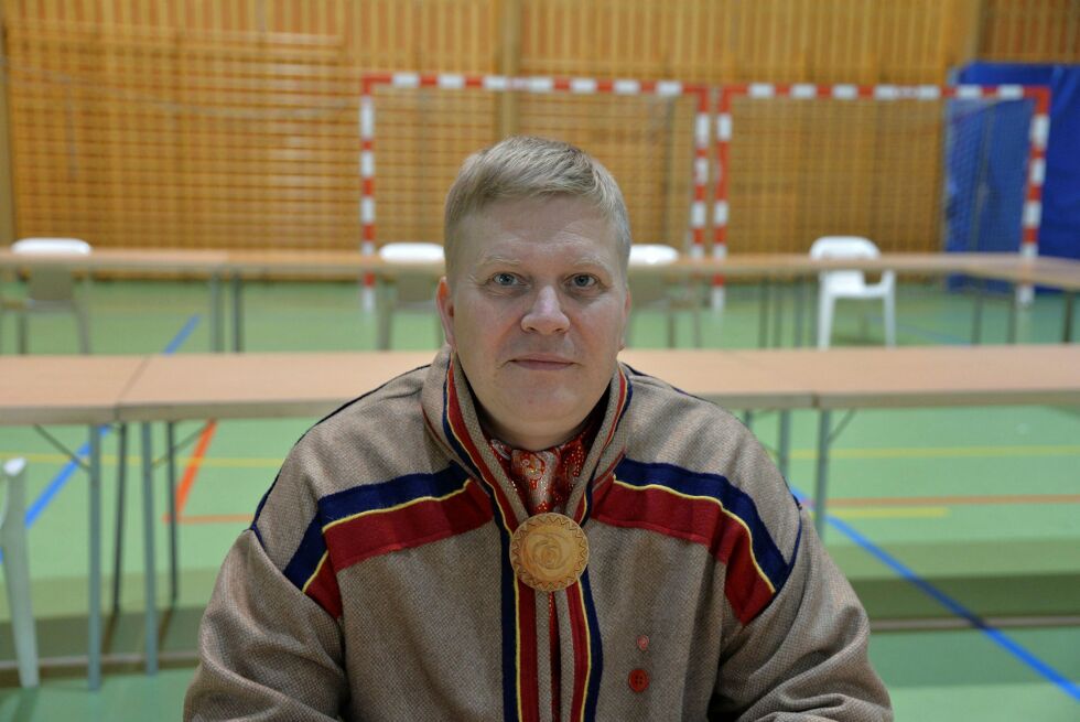 Sametingsrepresentant og presidentkandidat Ronny Wilhelmsen (Bb). Foto: Steinar Solaas
 Foto: Steinar Solaas