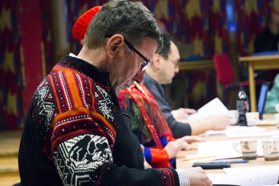 Torgrim Kemi (H) er mannen bak planen som skal bringe Karasjok tidsriktige og lovlige vann- og avløpssystemer for fremtiden.
 Foto: Stein T Svala