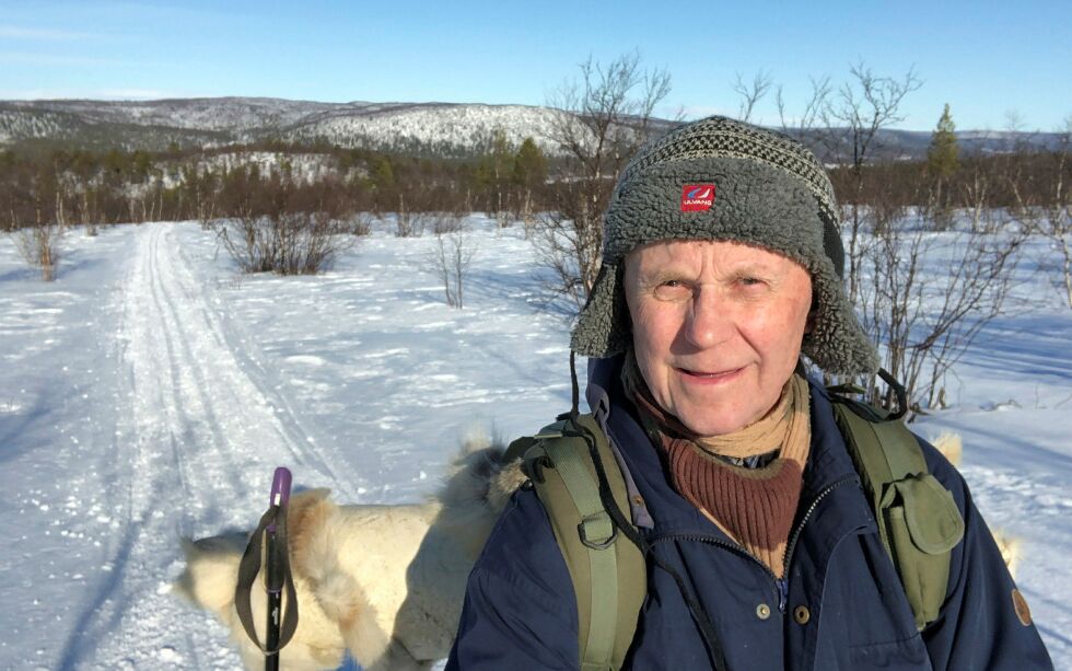 Leif Petter Grønmo, tidligere diakon og programmedarbeider for Rohkos, andaktsprogrammet på NRK Sápmi.
 Foto: Privat