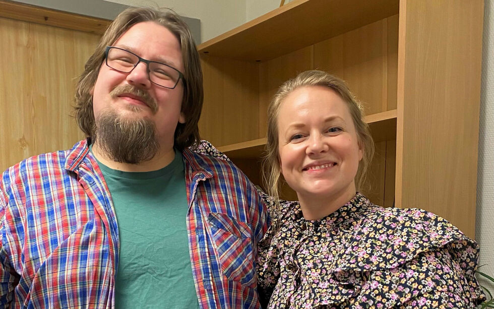 Amy Brox Webber har stor tiltro til Steffen Wilson Halsbakk som ny leder i Sør-Varanger SV, og ønsker ham lykke til.
 Foto: Privat