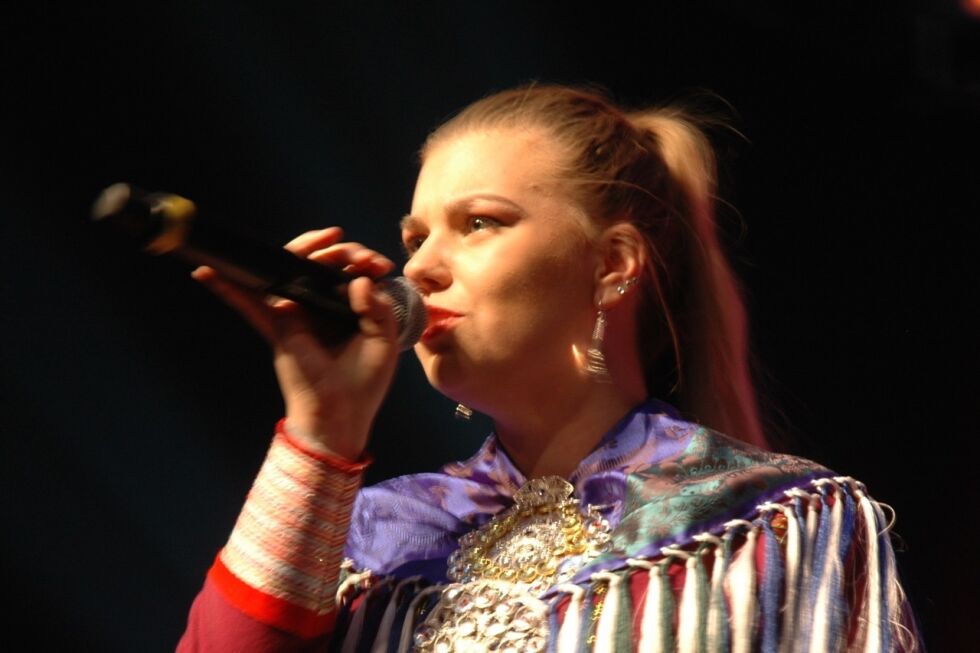 Den unge Inger Karoline Gaup vant i år Sami Grand Prix med sangen «Oahpan lean».
 Foto: Rita Heitmann