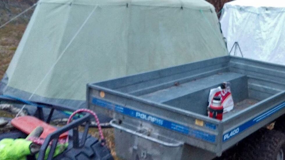 NJFF Finnmark ønsker å bruke ATV eller sneskuter for å transportere felt elg.
 Foto: Illustrasjon