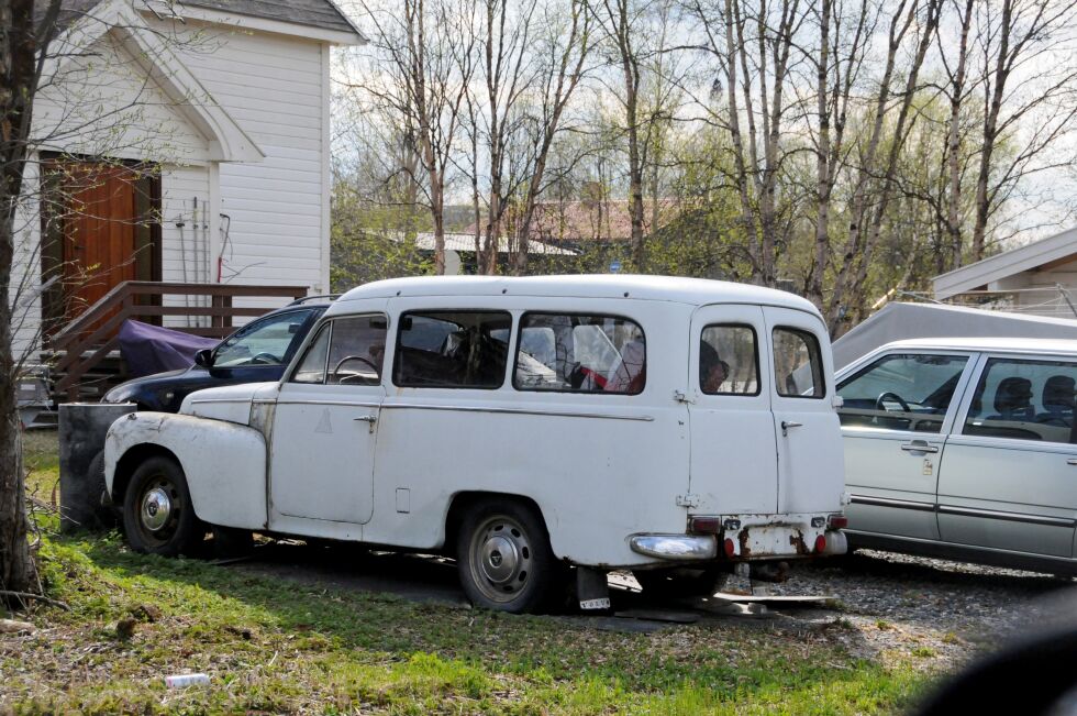 Denne Volvo Duett er blant de vel 60.000 som ble produsert av modellen. Nå står den på Sandnes, der den formodentlig vil pusses opp.
 Foto: Hallgeir Henriksen