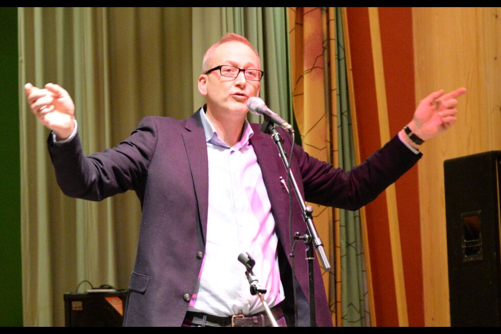 Leder i Folkeaksjonen for ETS Terje Bartholsen.
 Foto: Steinar Solaas