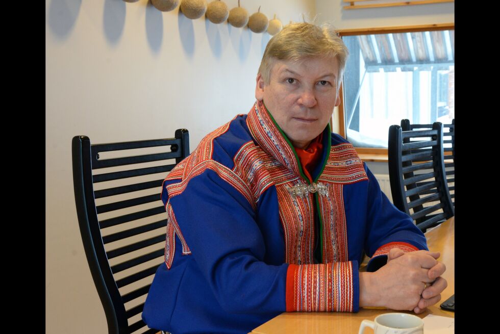 Sametingsråd Per Mathis Oskal (Ap) påminner staten og kommuner om ansvaret de har.
 Foto: Steinar Solaas