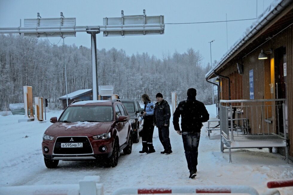 For fjerde året på rad var det nedgang i trafikken over Storskog. Siden 2013 var det i fjor 84.573 færre passeringer over russegrensa.
 Foto: Hallgeir Henriksen